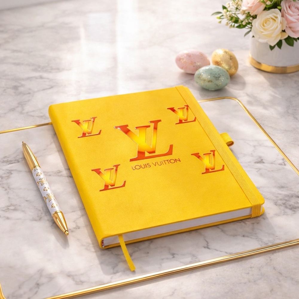 Vibrant Yellow Journal